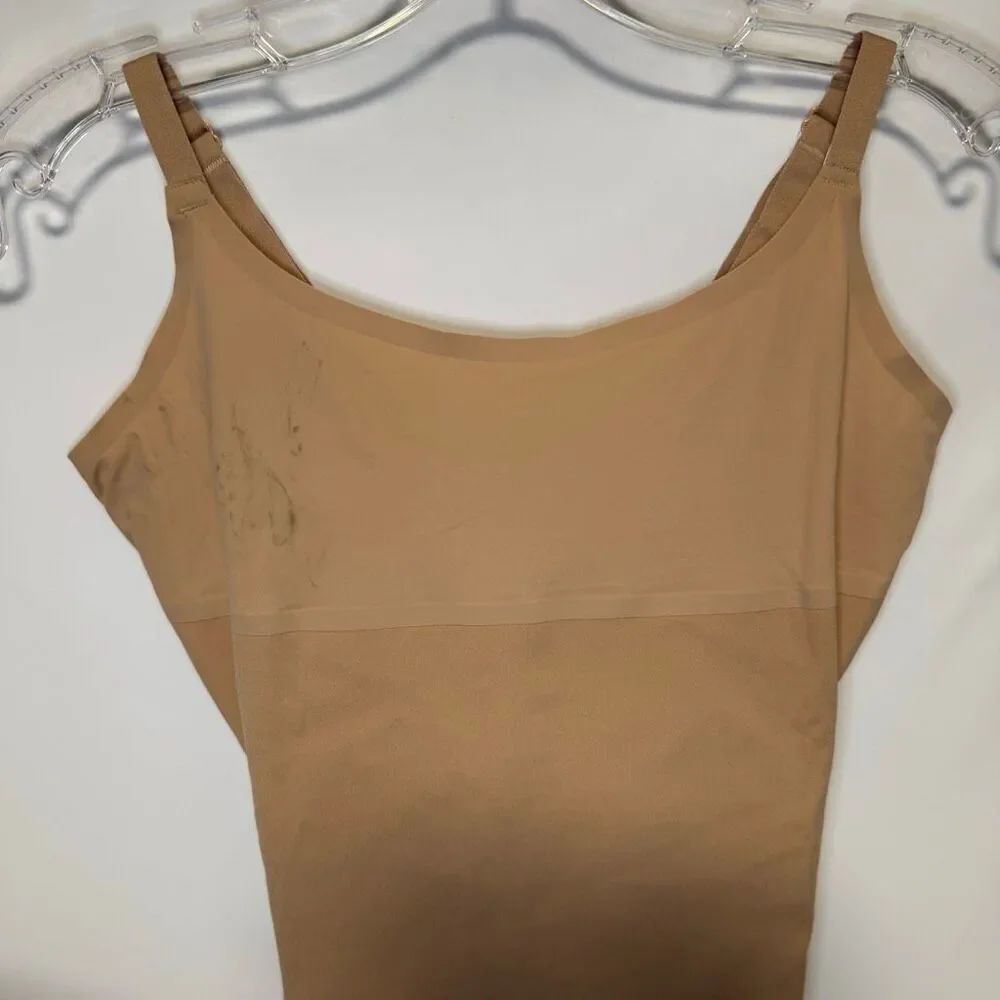 Assets Spanx tan body suit size medium NWOT